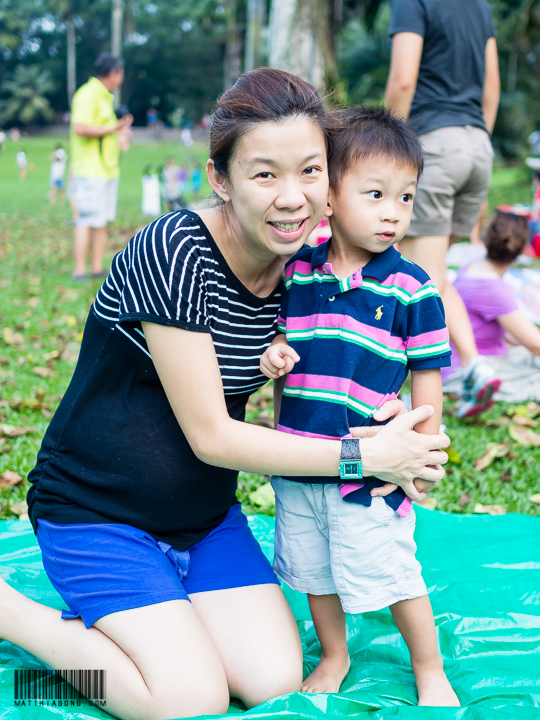 Photo with mama!