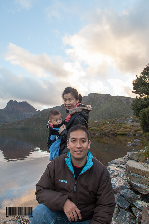 Family Photo by the lake!