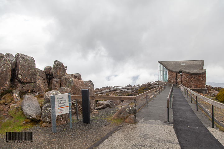 Mount Wellington! It's icing!