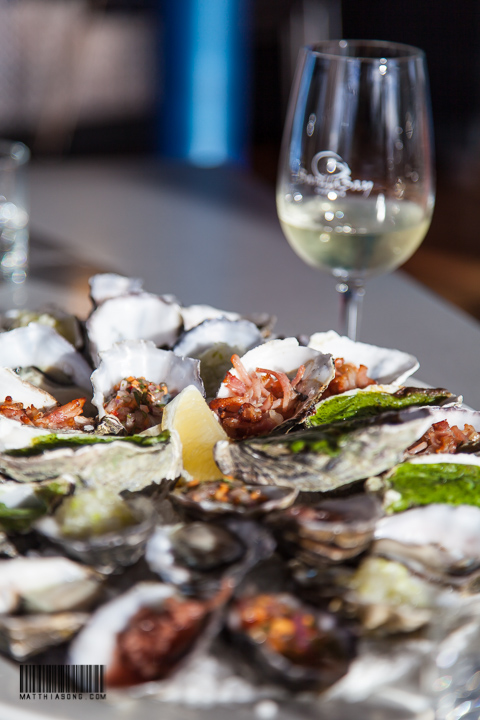 Oysters cooked in various ways!