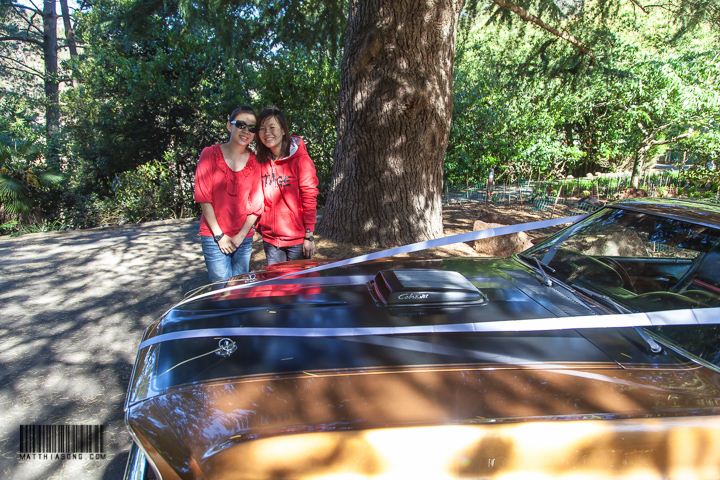 A vintage car - Wedding car