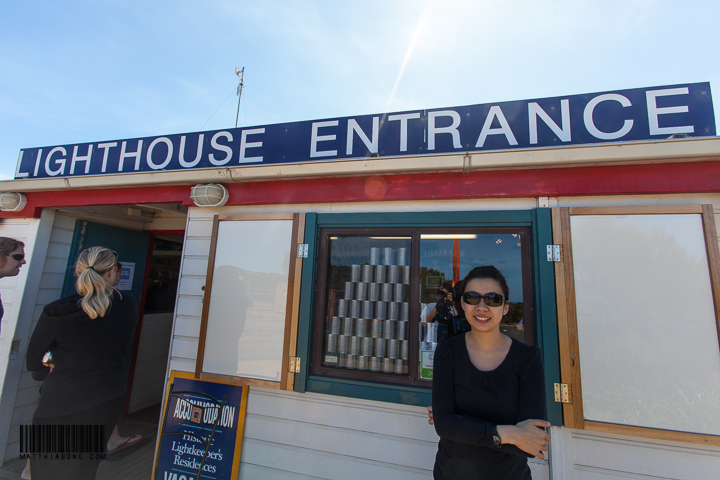 At the Otway lighthouse