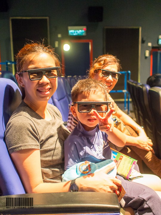 4D movies - scary!