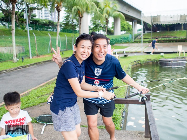 Papa and Mama enjoying themselves!